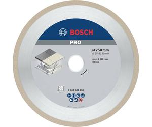 Disque à tronçonner diamanté Best for Ceramic, 250 x 30/25,40 x 2,4 x 10 mm Bosch 2608602638