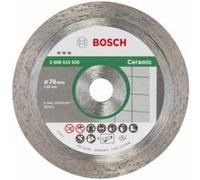 Bosch Accessories Disque à tronçonner diamanté Best for Ceramic (pour la céramique, Ø 76 mm, Ø d'alésage : 10 mm, accessoires de meuleuses angulaires