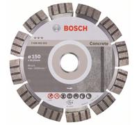 Disque à tronçonner diamanté Best for Concrete, 150 x 22,23 x 2,4 x 12 mm Bosch 2608602653