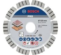 Disque à tronçonner diamanté Best for Stone, 125 x 22,23 x 2,2 x 12 mm Bosch 2608602642