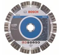 Disque diamant spécial pierre et béton pour meuleuses Ø180mm alésage 22,23mm Best for Stone BOSCH 2608602644
