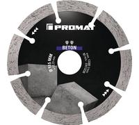 Disque à tronçonner diamanté BETON Ø 115 mm Alésage 22,23 mm Largeur du segment 34,5 mm Hauteur du segment 10 mm Épaisseur du segment 1,9 mm