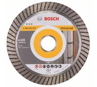 Disque diamant universel pour meuleuses Ø125mm alésage 22,23mm Best for Universal Turbo BOSCH 2608602672