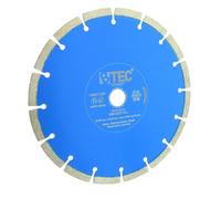 Disque à tronçonner diamanté BTEC UNI CUT Pro - 230 mm - Pour couper le béton, la brique, la maçonnerie et d'autres matériaux