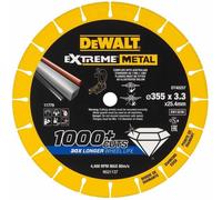 DeWalt Disque diamanté Extreme Métal DT40257-QZ G - 355 x 25,4 x 3,3 mm