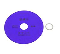 Disque à Tronçonner Diamanté En Carbure Ultra Fin De 4 Pouces - Meule De Coupe Sans Effort Pour le Verre, les Carreaux De Céramique Et Plus Encore(Violet)