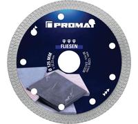 Disque à tronçonner diamanté FLIESEN PRO X Ø 125 mm Alésage 22,23 mm Hauteur du segment 10 mm Épaisseur du segment 1,4 mm