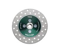 Disque à tronçonner diamanté GRÖNE - Pour séparer et meuler la céramique, la terre cuite, l'émail - Utilisation universelle - Très durable - 115 x 22,23 mm