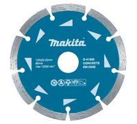 Disque à tronçonner diamanté Makita D-41595-10; 125x22,23 mm; 10 unités
