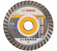 Bosch Disque à tronçonner diamanté 2608602394 pour Universal Turbo 125 x 22,23 x 2 x 10 mm Gris