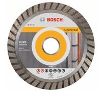 Bosch Accessories 2608602394 Disque à tronçonner diamanté standard for universal turbo 125 x 22,23 x 2 x 10 mm, Gris