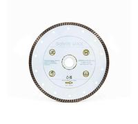 Disque à tronçonner diamanté SCHNITTMAX - Pour tous les carrelages durs et grès cérame - Diamètre : 200 mm x 22,2 mm
