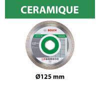 Disque à tronçonner diamanté Standard for Ceramic Ø125 BOSCH
