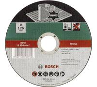 Bosch Disque à tronçonner 2609256323 pour inox 125 mm alésage 22/23 ép. 1,6 mm