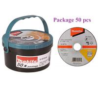 Disque à tronçonner en acier inoxydable MAKITA 125x1,2x22,23 mm, 50 pièces D-18770-50