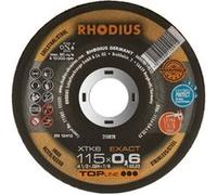 Rhodius XTK6 EXACT 210829 Disque à tronçonner à moyeu déporté 125 mm acier inoxydable, acier