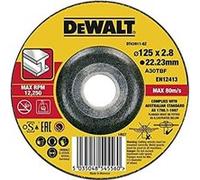 DEWALT Disque à tronçonner DT43911-QZ 125 mm à moyeu déporté pour métal – 1 pièce