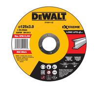 Disque à tronçonner le métal 125 x 22,2 mm, épaisseur 2,8 mm, moyeu déporté - DT43911-QZ - DEWALT