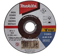 Disque à tronçonner métal Ø125mm x 1 x 22,23mm - MAKITA P-53023