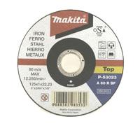 Disque à tronçonner métal Ø125mm x 1 x 22,23mm - MAKITA P-53023