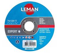 Disque à tronçonner métal moyeu plat 76 x 1,0 x 10 - boite de 25 pieces