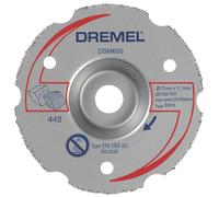 Dremel 2615S600JB Disque à tronçonner à moyeu déporté 77 mm 1 pc(s) Bois dur, Bois tendre, cont