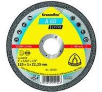 25 Disques à tronçonner KT EXTRA A60EX S GER 125X1X22,23 KLINGSPOR - 262937