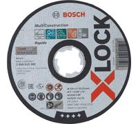 Bosch Disque à tronçonner X‑Lock 2608619269 – 125×1 mm multiconstruction, alésage 22,23 mm