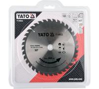 Disque à tronçonner pour bois TCT 185 x 36 x 20 mm YT-60622 YATO