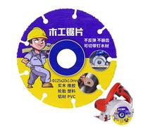 Disque à tronçonner pour meuleuse, meuleuse d'angle, meuleuse d'angle, outil de coupe lisse pour pneus, cuivre, PVC, caoutchouc et autres matériaux