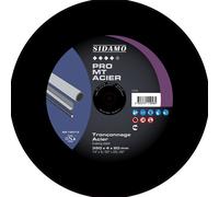 Disque à tronçonner PRO MT ACIER pour métaux ferreux et aciers haute dureté - Tronçonnage à sec SIDAMO - 10111058