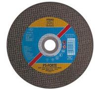 Disque à tronçonner PS-FORTE-INOX pour l'usinage de l'acier inoxydable, Ø x Épais. : 125 x 1,0 mm, Modèle Droit, Vitesse maxi. 12200 tr/mn G