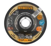 Disque à tronçonner RHODIUS XT8 - Ø125 mm x 0.8 x 22.2 mm - Acier Inox - 206684