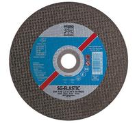 Disque à tronçonner SG-ELASTIC-INOX pour l'usinage de l'acier inoxydable, Ø x Épais. : 125 x 1,0 mm, Modèle Droit, Vitesse maxi. 12200 tr/mn