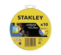 Disque à tronçonner Stanley (10 pièces)