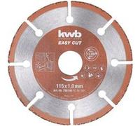 KWB Disque à tronçonner 790140 – 115 mm – Bois/Plastique/Cuivre – 1 pièce