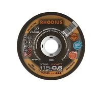Disque à tronçonner XTK6 EXACT 115 x 0.6mm cranté Rhodius