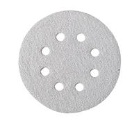 Disque abrasif Ø125 G400 blanc velcro - Lot de 10 - HIKOKI - 753140