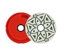 Disque abrasif 125 mm avec design abrasif renforcé et gestion thermique efficace pour une stabilité opérationnelle étendue (grain 3000)