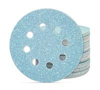 Disque abrasif 150mm, Disques de Ponçage auto-agrippants de 6 Pouces à 15 trous, 100 Disques de Ponçage Ronds, 400 Grains, Tampons de Ponçage Assortis Pour Ponceuse Orbitale Aléatoire