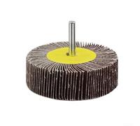 Disque abrasif à lamelles de ponçage grain 80 pour une utilisation dans la production navale, la fabrication et la réparation de métaux (80 mm)