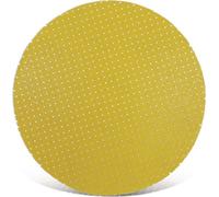 Disque abrasif adhérent 225 mm grain 40 corindon supérieur, blanc nombre de trous multi-trous