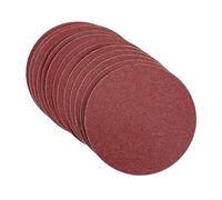 Disque Abrasif Autocollant pour Bois et Métaux - Ø 150 mm - Grains assortis (5x P60, P80, P120)
