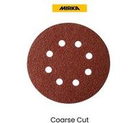 Disque abrasif Coarse Cut ø125mm 8 trous Gr120 - - Bte 50 - 4061605012