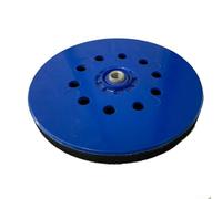 Disque abrasif de 22,9 cm pour ponceuse à cloison sèche, disque de ponçage sans poussière compatible avec ponceuses à câble Porta, tampon abrasif bleu en polypropylène de 215 mm avec 10 trous ou (10