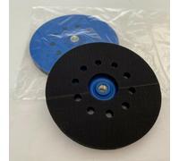 Disque abrasif de 22,9 cm pour ponceuse à cloison sèche pour remplacement du tampon de ponçage sans poussière, disque abrasif bleu de 215 mm avec 10 trous ou sans trou (10 trous)