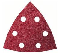 5 Feuilles abrasives C470 BOSCH pour ponceuses Delta 93 mm Best for Wood and Paint 6 trous
