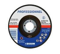 DISQUE ABRASIF ACIER Ø125 X 3 X 22.23 DIAM INDUSTRIE - DA125/22