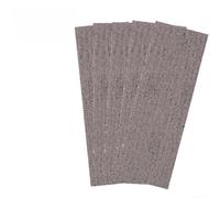 Disque abrasif en maille 198 x 70 mm avec dos auto-agrippant anti-poussière et anti-blocage pour applications automobiles (80#)