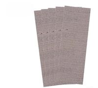 Disque abrasif en maille 198 x 70 mm avec dos auto-agrippant anti-poussière pour meubles en bois, métal, polissage et meulage automobiles (100#)